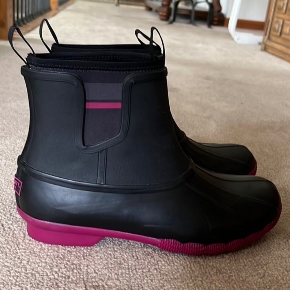 Sperry Top-Sider Womens Saltwater Chelsea Duck Boots 8.5
